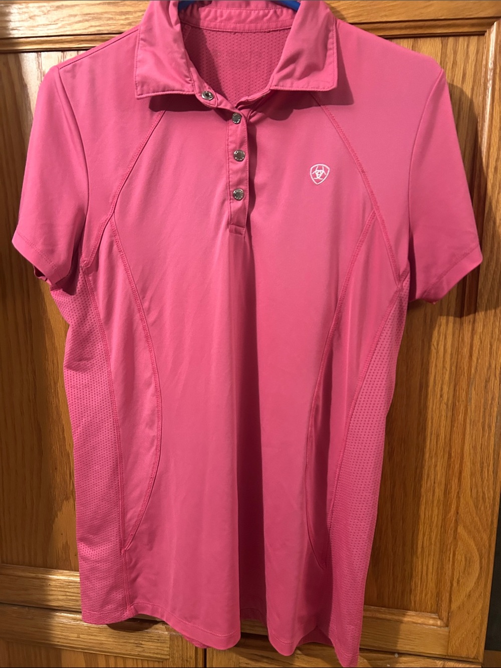 Ariat Women's Hot Pink Short-Sleeve Performance Polo